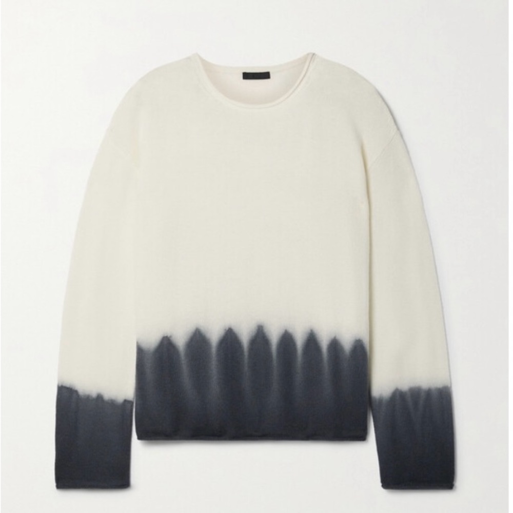 ATM Anthony Thomas Melillo Dip Dye Sweater